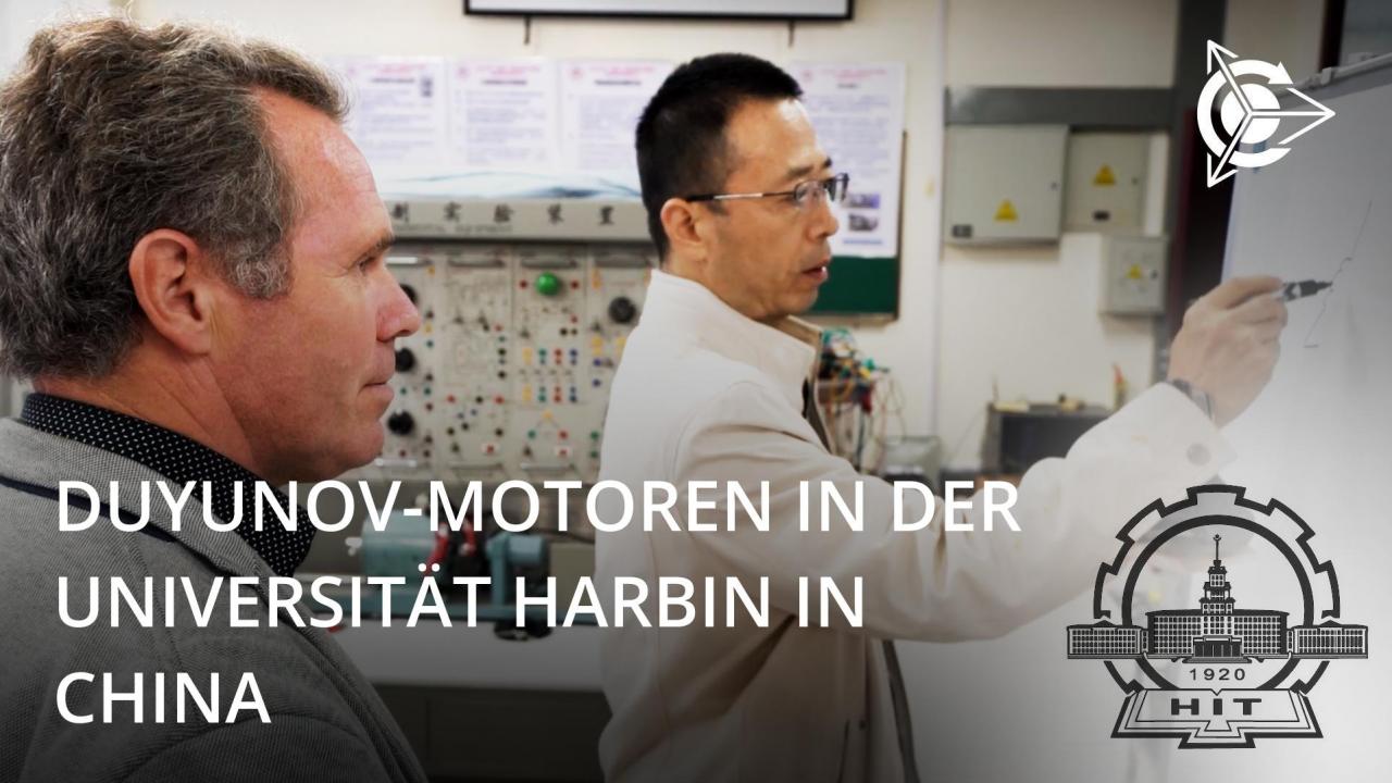 Die Universität Harbin ist an den Duyunov-Motoren interessiert