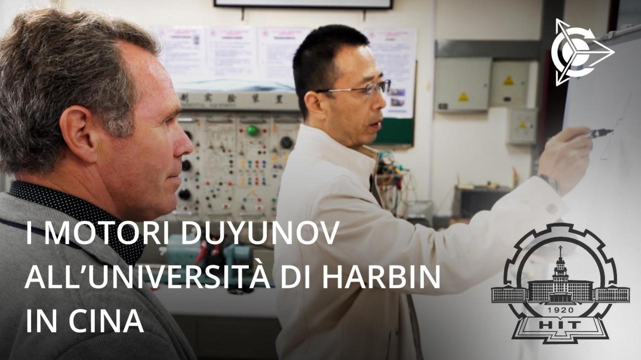 L'università di Harbin è interessata ai motori Duyunov