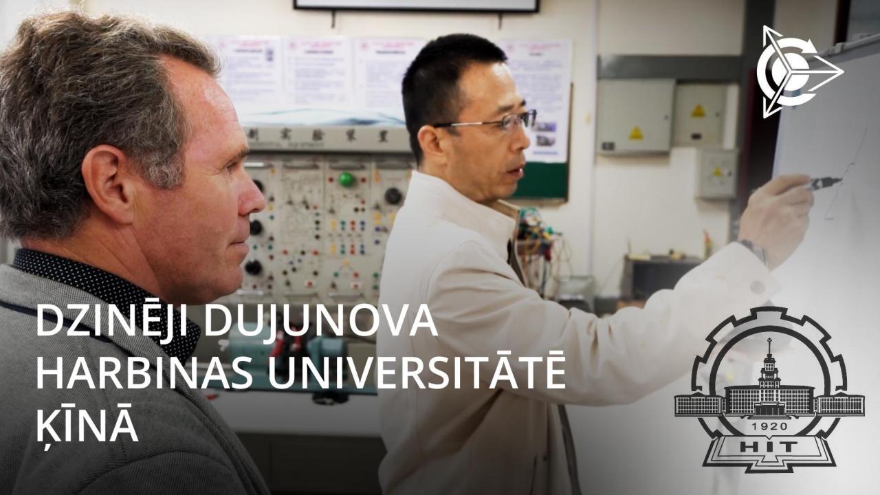 Harbinas universitāte ieinteresējās par Dujunova dzinējiem