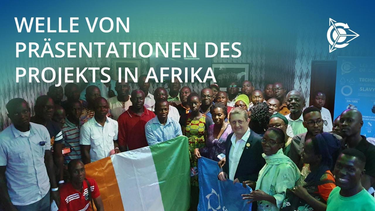 Neue Leistungen des Projekts "Duyunov-Motoren" in Afrika