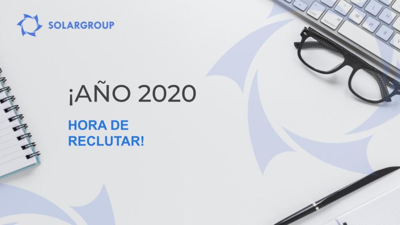 ¡Año 2020 - hora de reclutar!