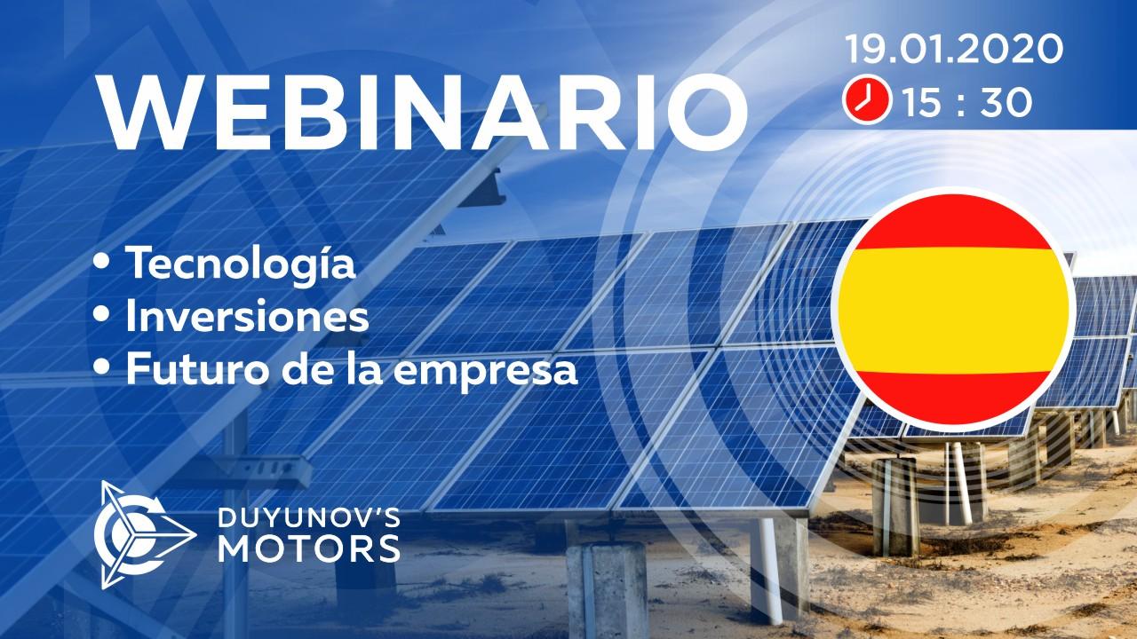 Presentación del proyecto de Duyunov: sobre tecnología, inversiones y el futuro de la empresa