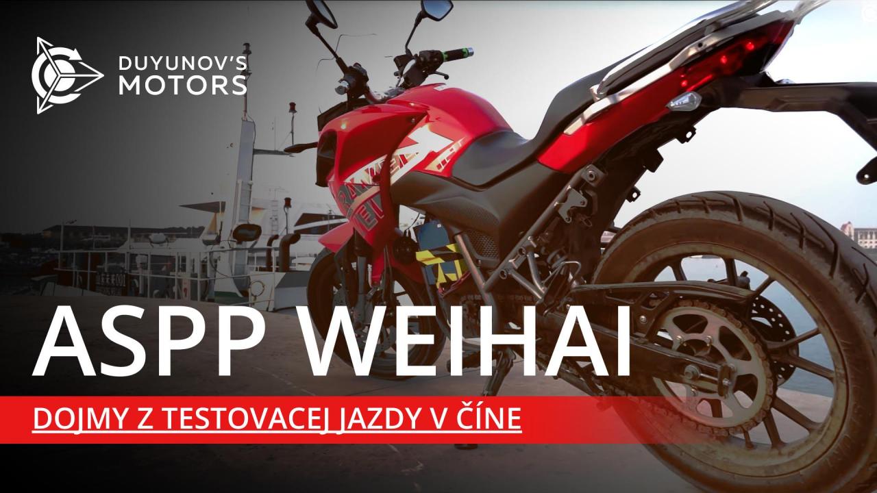 Dojmy z testovacej jazdy elektrického bicykla a elektrického auta, ktoré rozpracovala spoločnosť ASPP Weihai