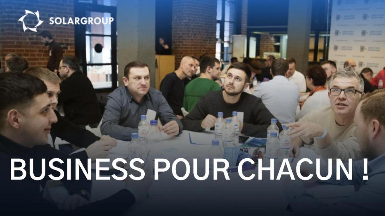 SOLARGROUP est un business pour chacun!