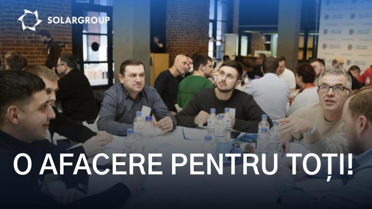 SOLARGROUP - o afacere pentru toți!