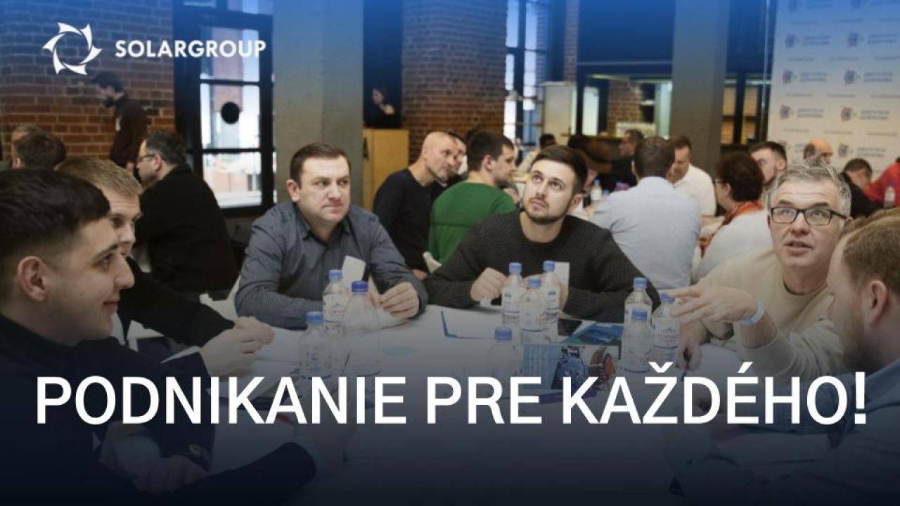 SOLARGROUP - podnikanie pre každého!