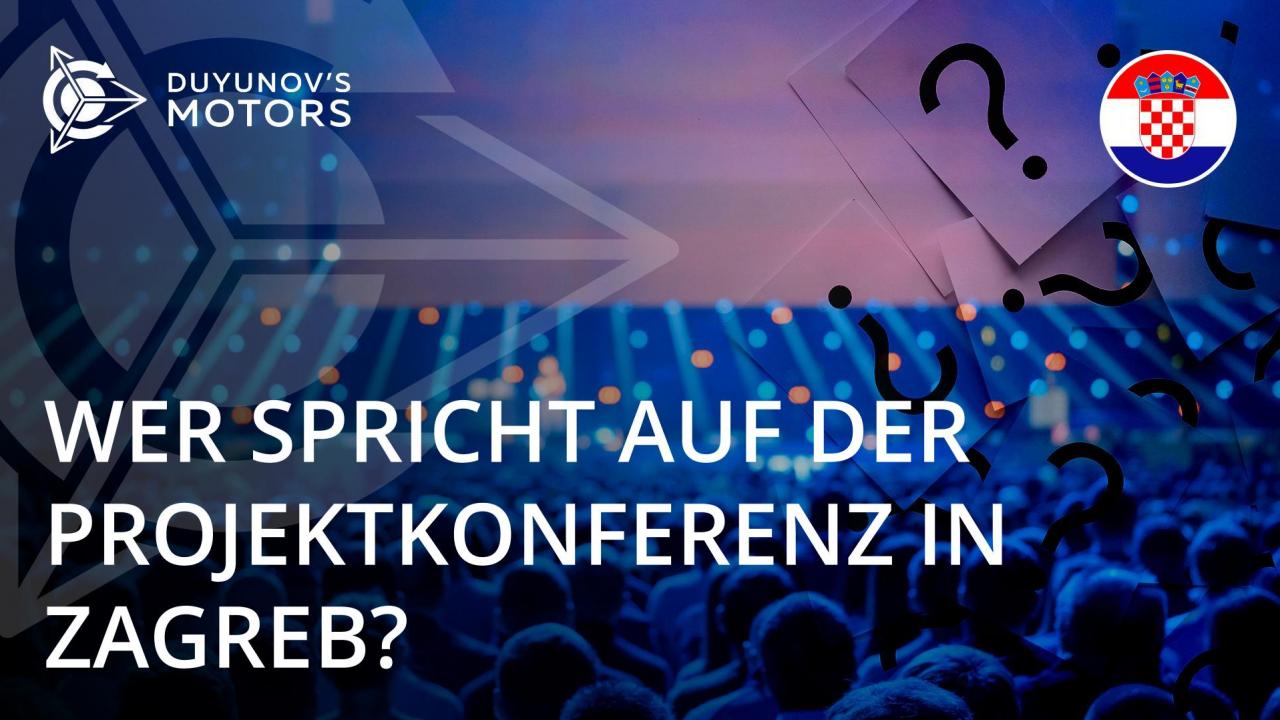 Wer wird als Sprecher bei der Internationalen Konferenz in Zagreb auftreten?