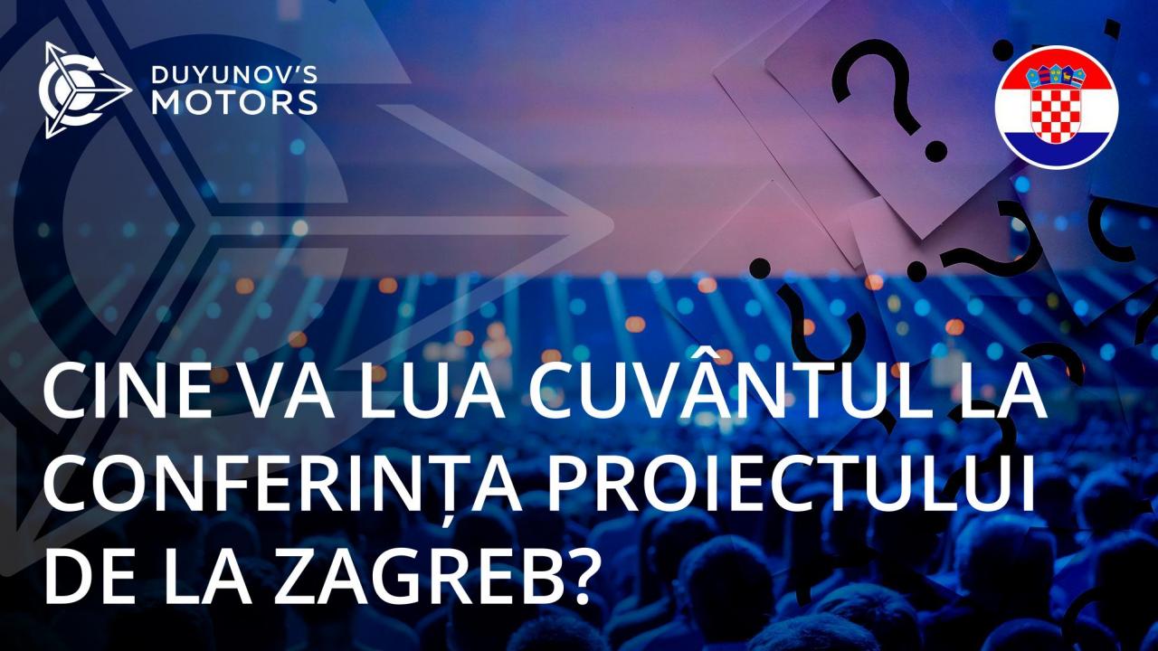 Cine va lua cuvântul în calitate de vorbitor la Conferința Internațională de la Zagreb?