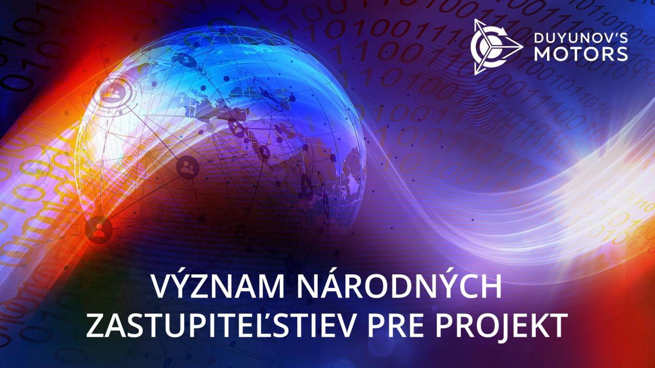 Význam národných zastupiteľstiev pre projekt "Motory Duyunova"