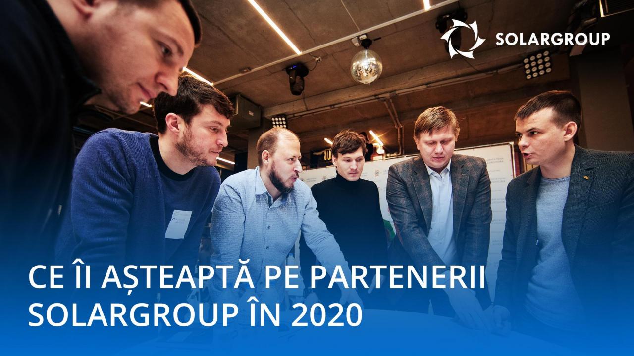 Ce îi așteaptă pe partenerii SOLARGROUP în 2020