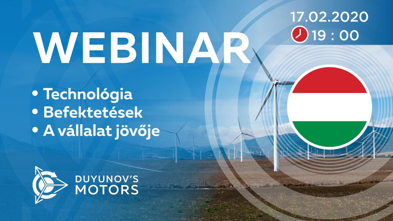 Hungary. A Duyunov projekt bemutatása: a technológiáról, a befektetésekről és a cég jövőjéről
