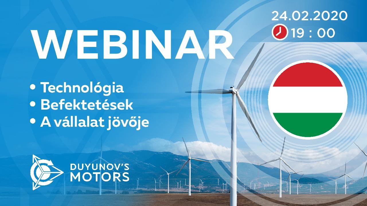 Hungary. A Duyunov projekt bemutatása: a technológiáról, a befektetésekről és a cég jövőjéről