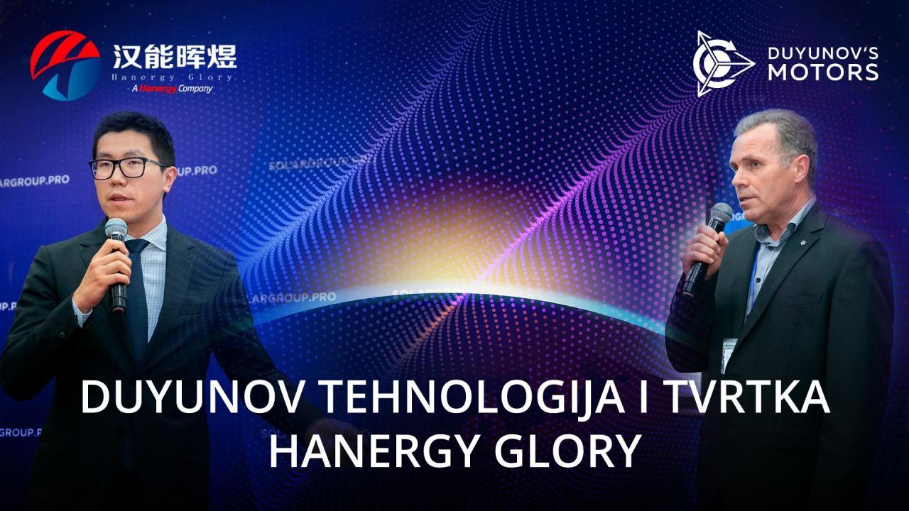 Duyunov-ova tehnologija i tvrtka Hanergy Glory: promijenimo svijet zajedno