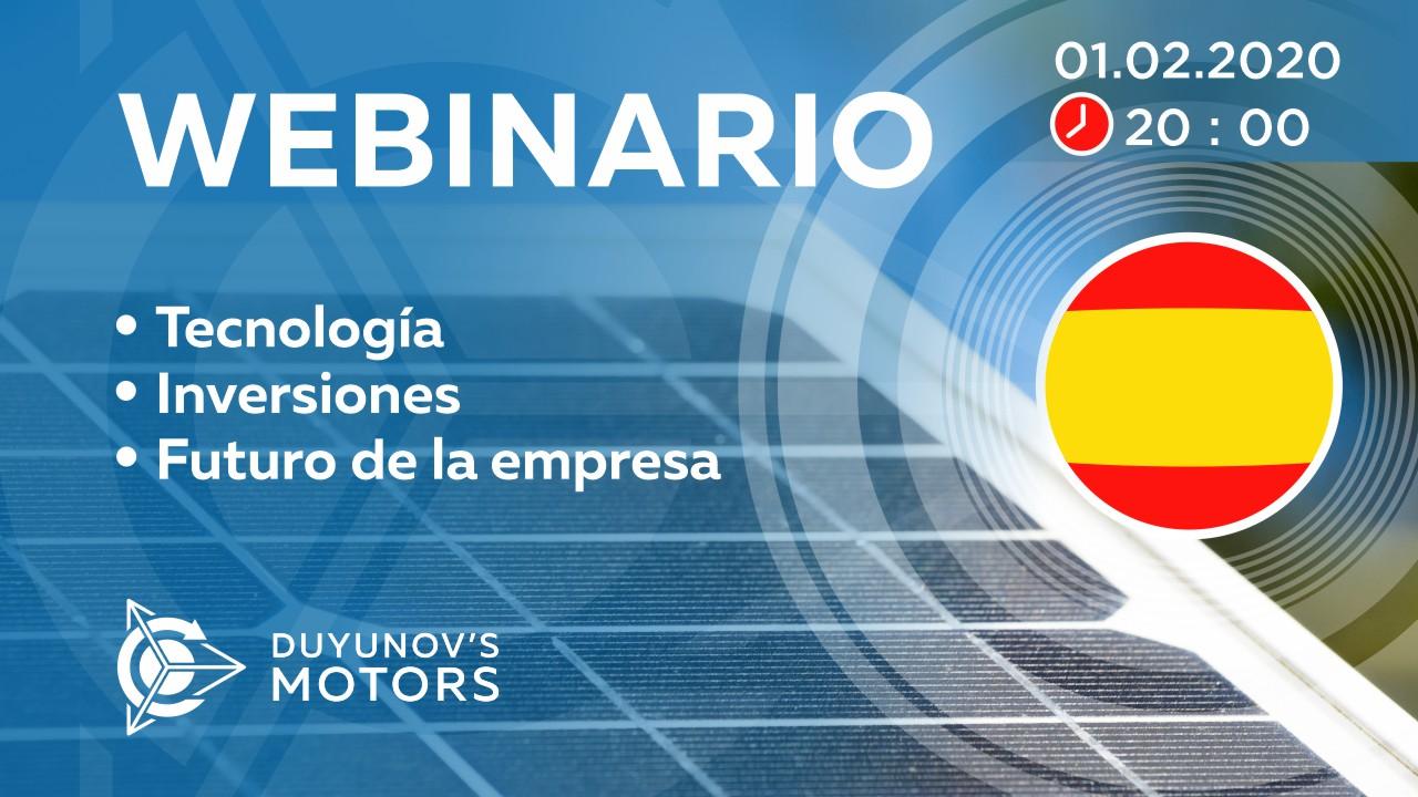 Presentación del proyecto de Duyunov: sobre tecnología, inversiones y el futuro de la empresa