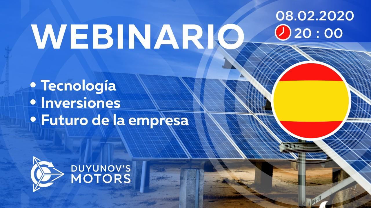 Presentación del proyecto de Duyunov: sobre tecnología, inversiones y el futuro de la empresa