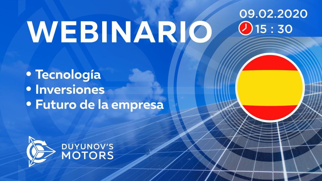 Presentación del proyecto de Duyunov: sobre tecnología, inversiones y el futuro de la empresa