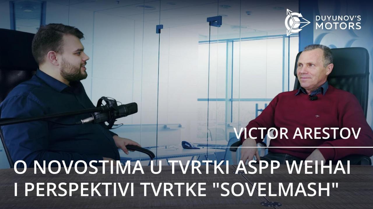 O novostima tvrtke ASPP Weihai i perspektivi tvrtke "SovElMash": najnoviji intervju s Victorom Arestovom