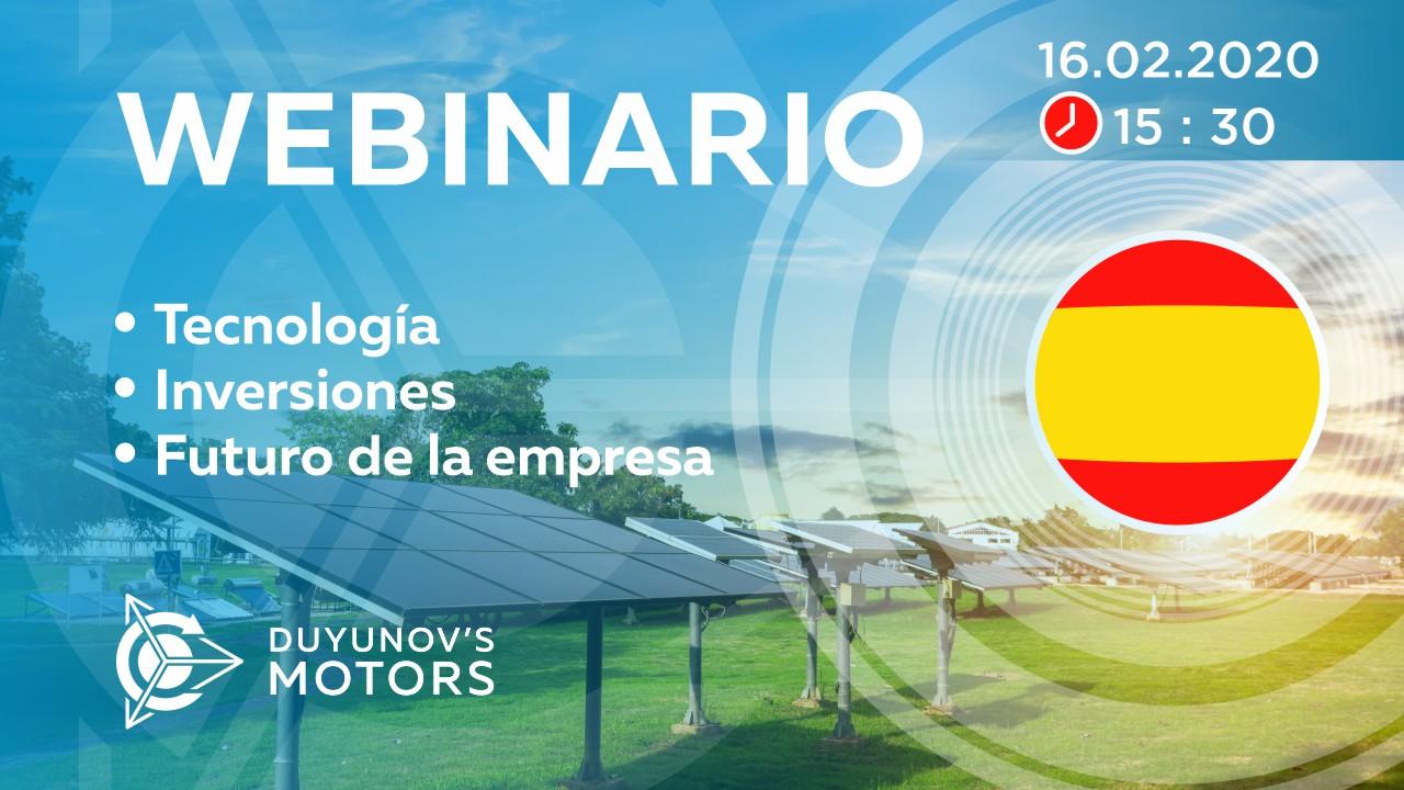 Presentación del proyecto de Duyunov: sobre tecnología, inversiones y el futuro de la empresa