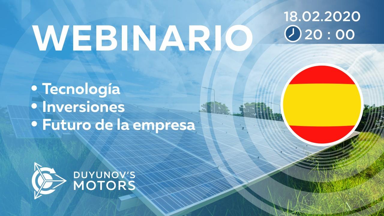 Presentación del proyecto de Duyunov: sobre tecnología, inversiones y el futuro de la empresa