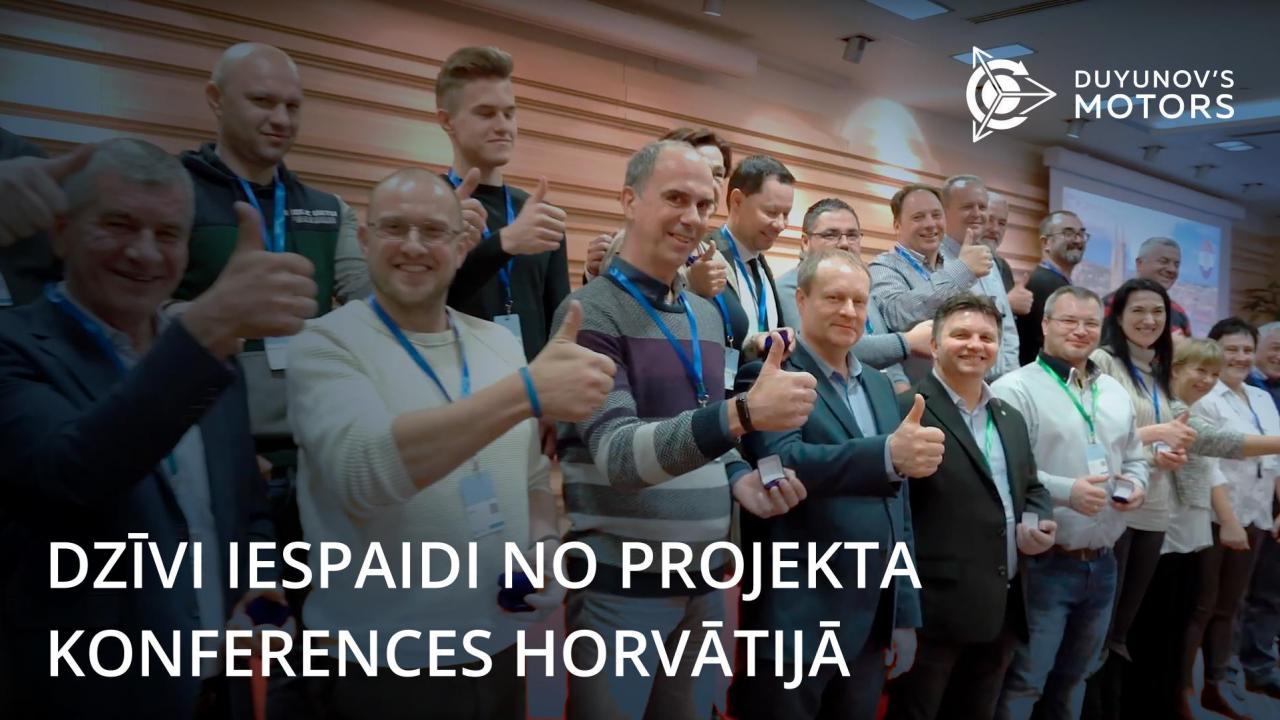 Starptautiskā konference Horvātijā: dalībnieku spilgtākie kadri un dzīvākie iespaidi