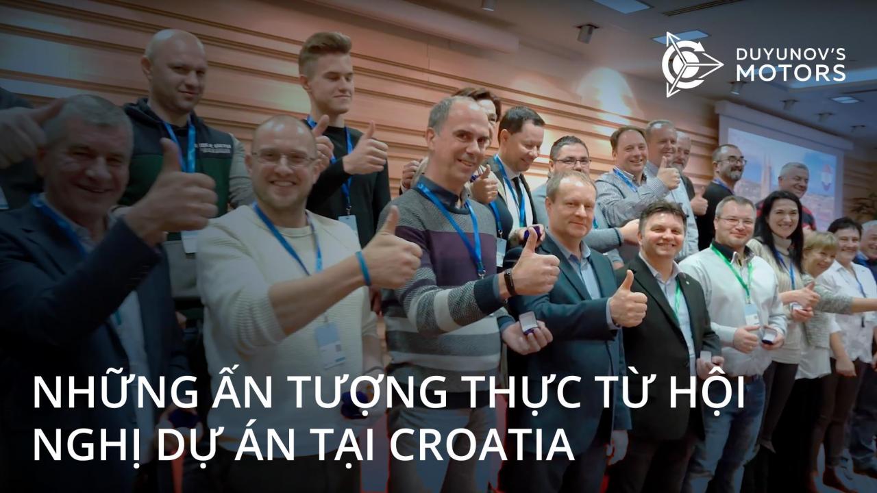 Hội nghị quốc tế tại Croatia: những thước phim sống động và ấn tượng thực nhất của người tham gia