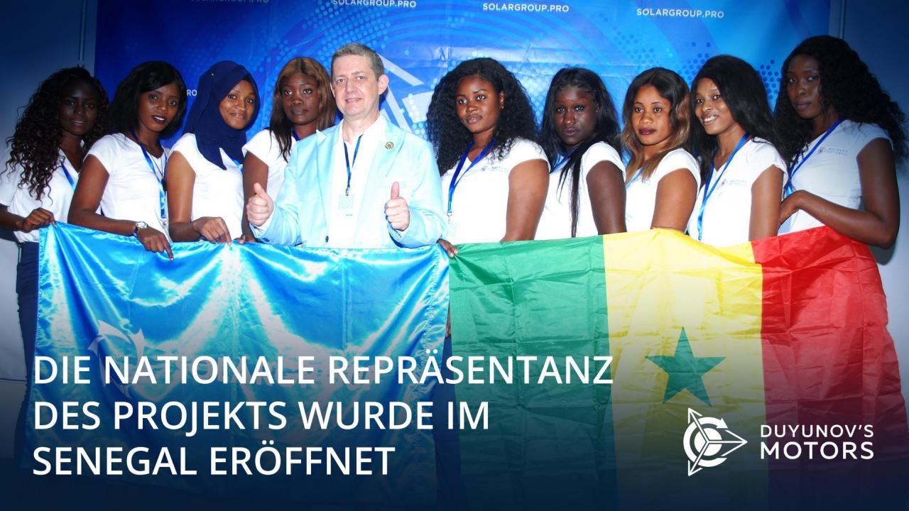 Die internationale Konferenz "Duyunov-Motoren" wurde in Dakar mit dem farbenprächtigen nationalen Kolorit durchgeführt