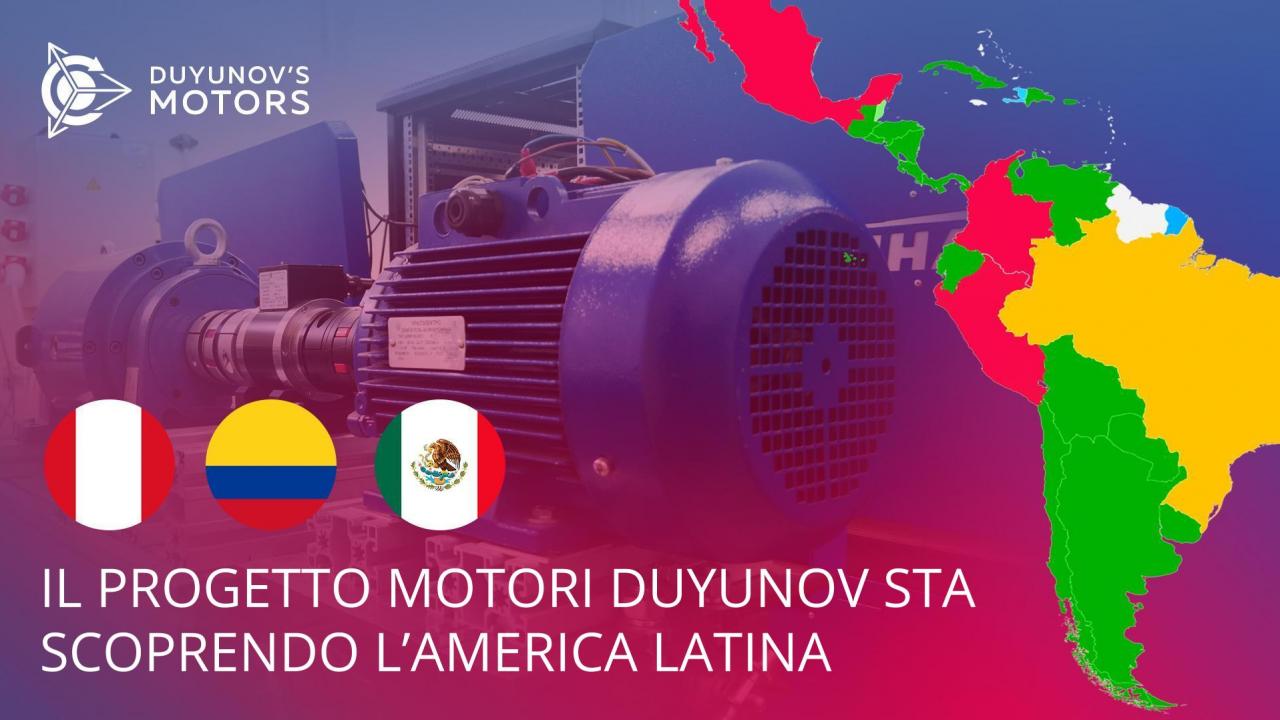 La scoperta dell'America Latina: le prime conferenze nella storia del progetto Motori Duyunov si terranno in diversi paesi del Nuovo Mondo