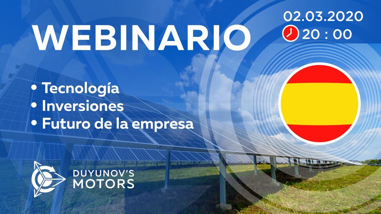 Presentación del proyecto de Duyunov: sobre tecnología, inversiones y el futuro de la empresa