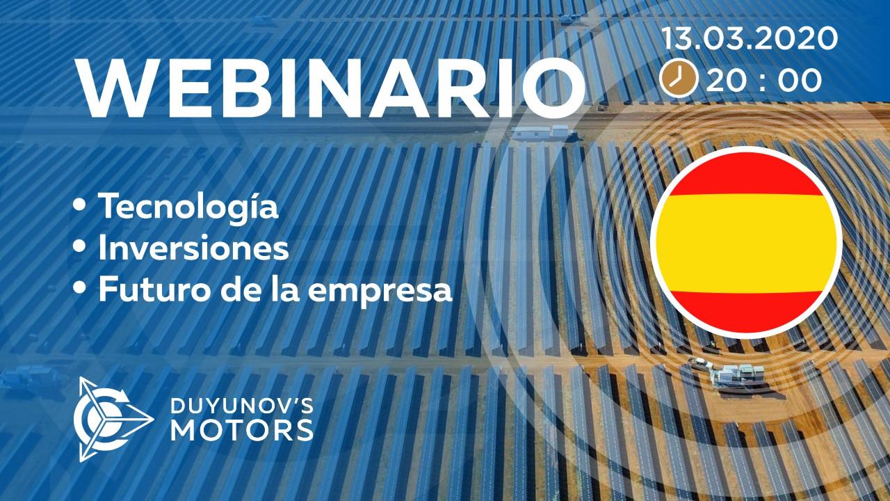 Presentación del proyecto de Duyunov: sobre tecnología, inversiones y el futuro de la empresa