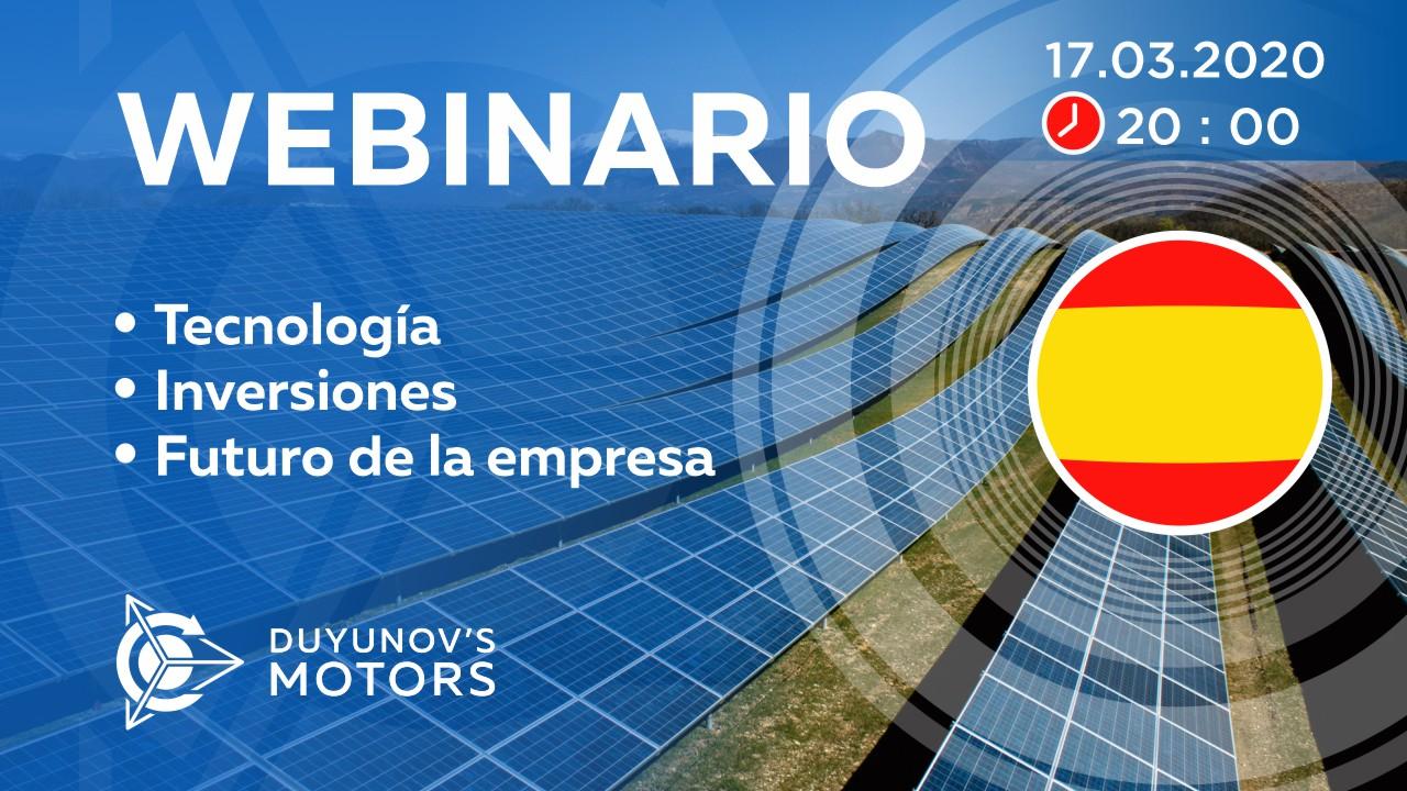 Presentación del proyecto de Duyunov: sobre tecnología, inversiones y el futuro de la empresa
