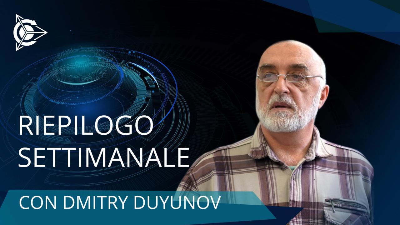 Riepilogo settimanale nel progetto Motori Duyunov