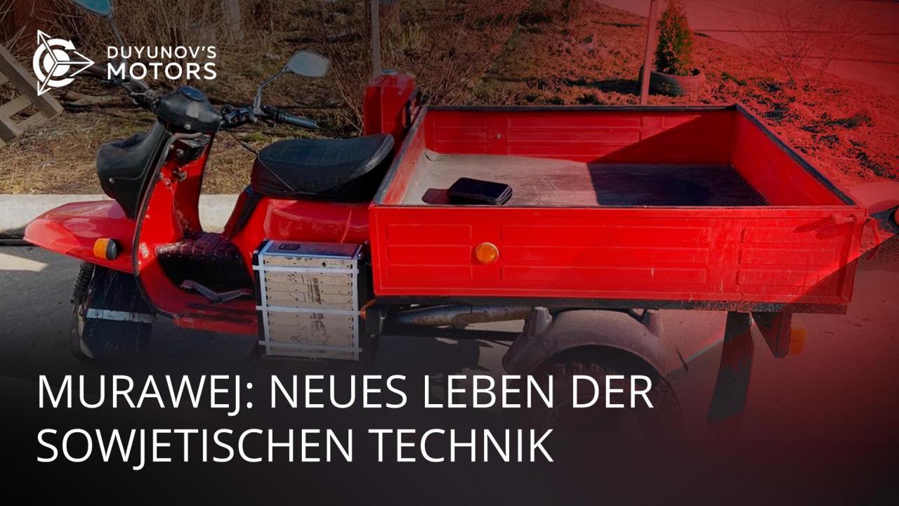 "Murawej": neues Leben der sowjetischen Technik