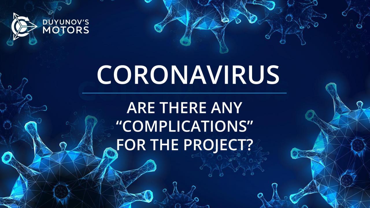 Postponing the conferences of "Duyunov's motors" in Latin America and other consequences of coronavirus for the project