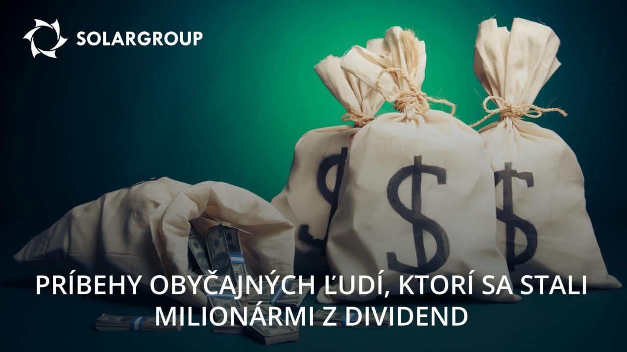 Obyčajní ľudia, ktorí sa stali milionármi z dividend