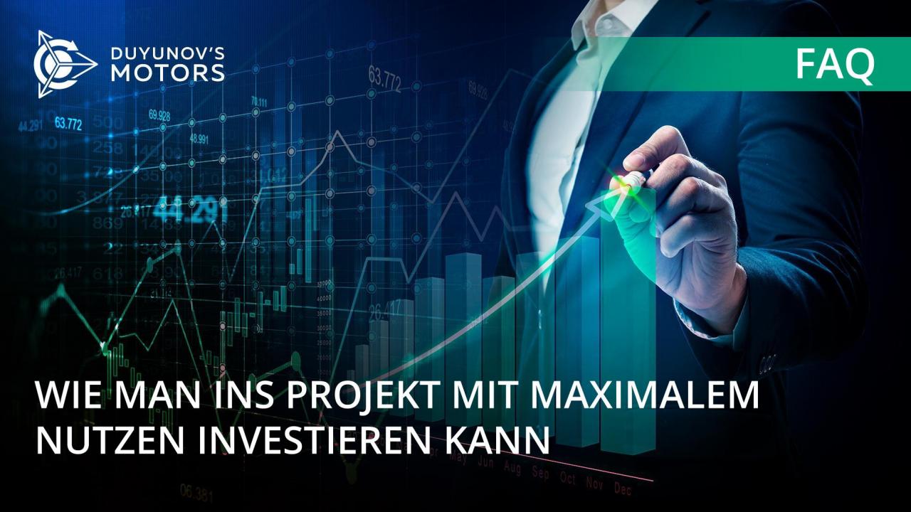 FAQ: wie man mit maximalem Nutzen in das Projekt investiert