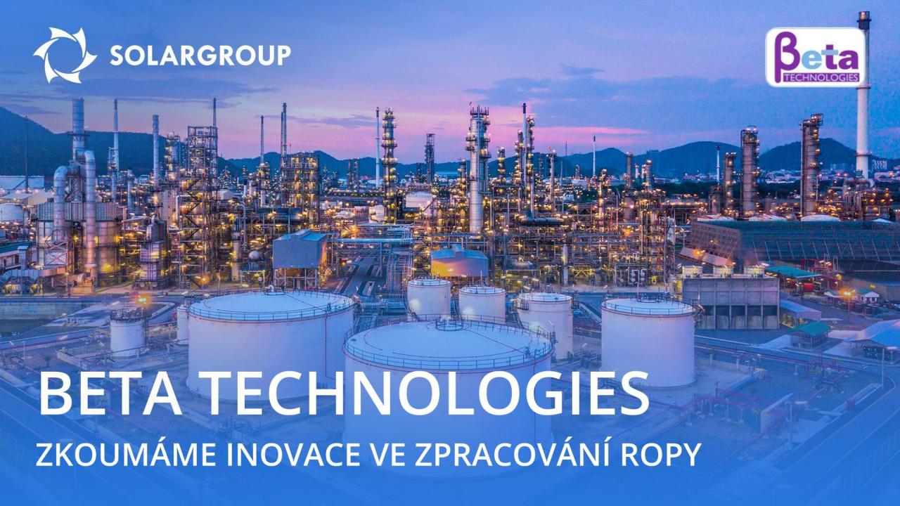 SOLARGROUP zjišťuje možnosti společnosti Beta Technologies