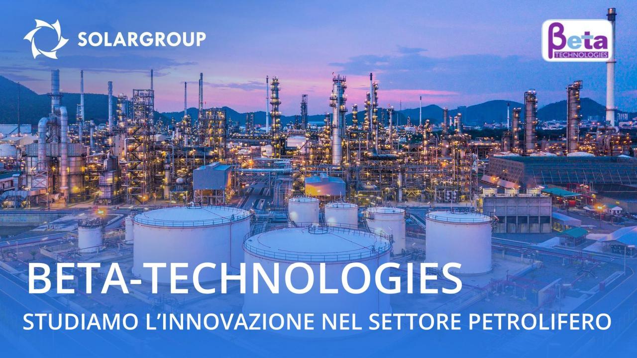 SOLARGROUP studia le potenzialità di Beta-Technologies