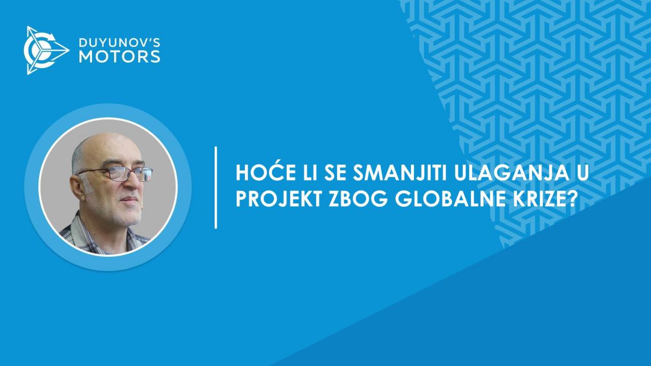 Pitanja i odgovori | Hoće li se smanjiti ulaganja u projekt zbog globalne krize?