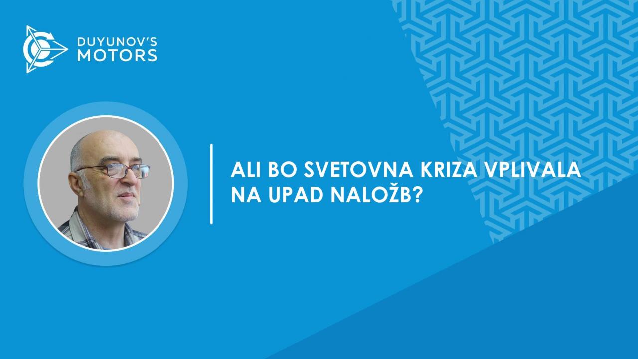 Vprašanje in odgovor | Bo prišlo do upada naložb zaradi svetovne krize?