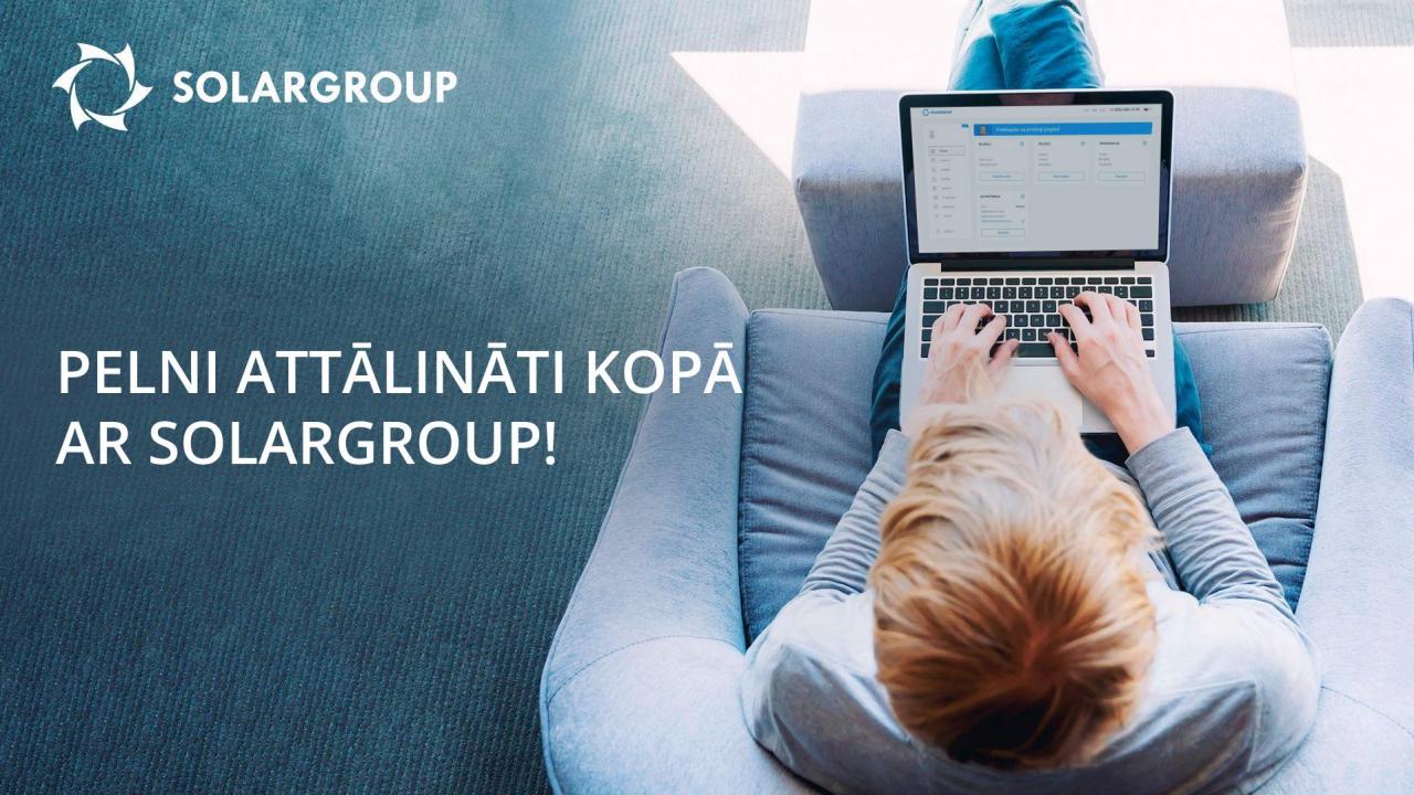 SOLARGROUP partneru programma – neierobežota pasīva ienākuma avots!