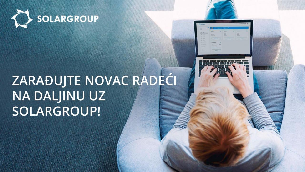 SOLARGROUP partnerski program izvor je neograničenih pasivnih prihoda!