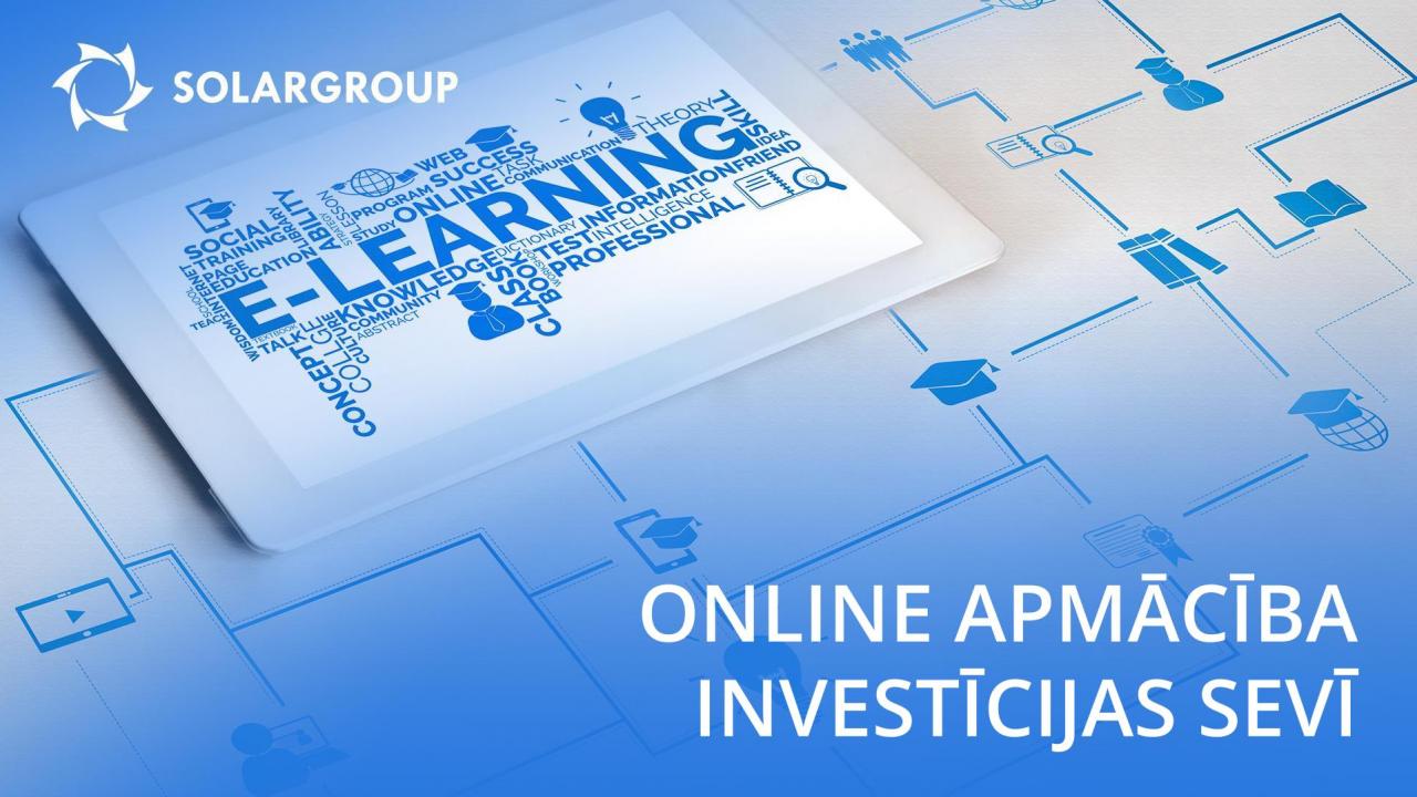 Online apmācība – investīcijas sevī karantīnas laikā!