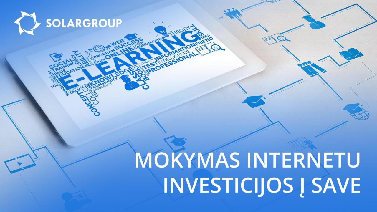 Mokymas internetu – investicija į save karantino metu!