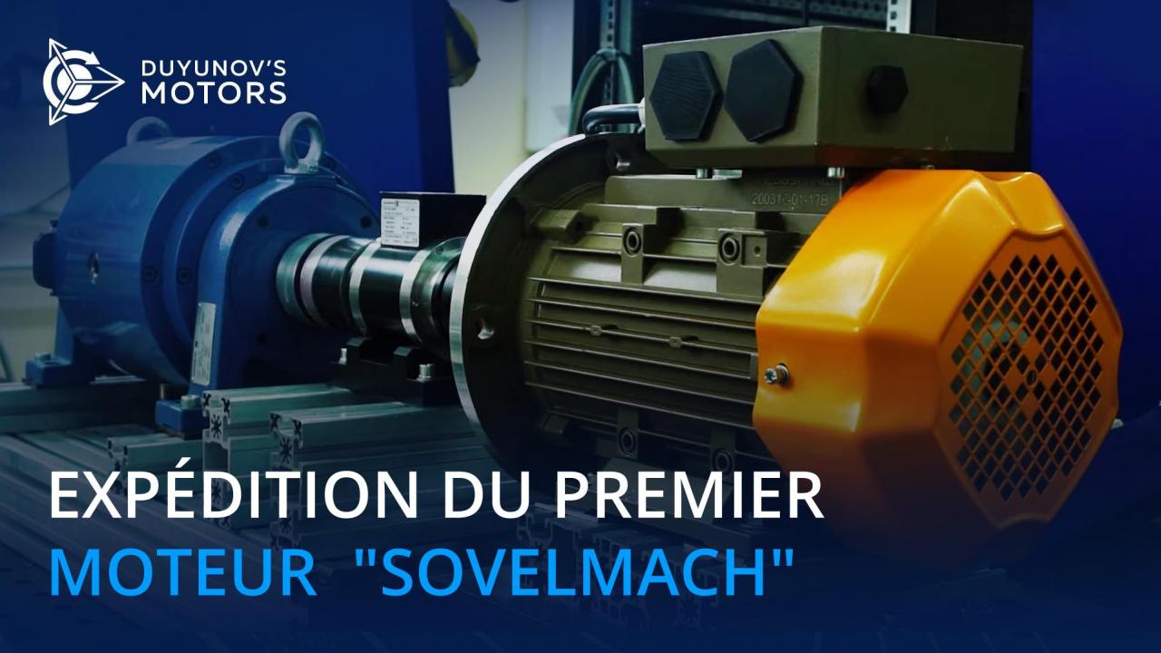 Comment s'est passé l'expédition du premier moteur “SovElMach” au client