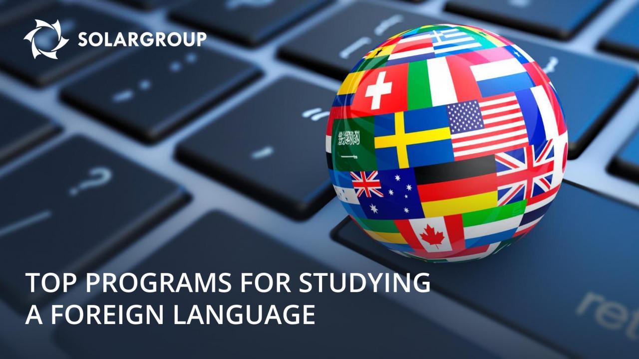 TOP 4 apps and websites for learning foreign languages