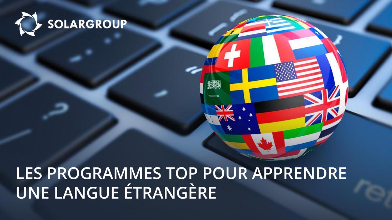 TOP 4 des applications et des sites pour apprendre les langues étrangères