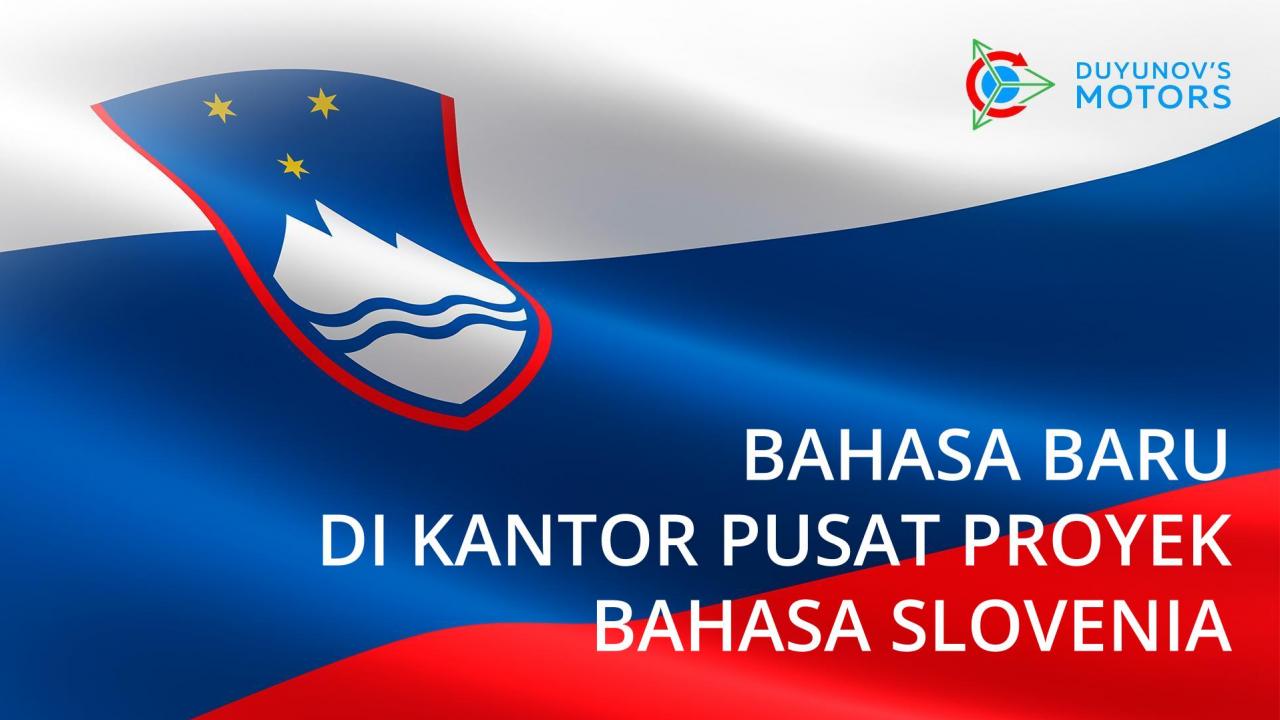 Kantor pusat proyek "motor Duyunov" mulai beroperasi dalam Bahasa Slovenia