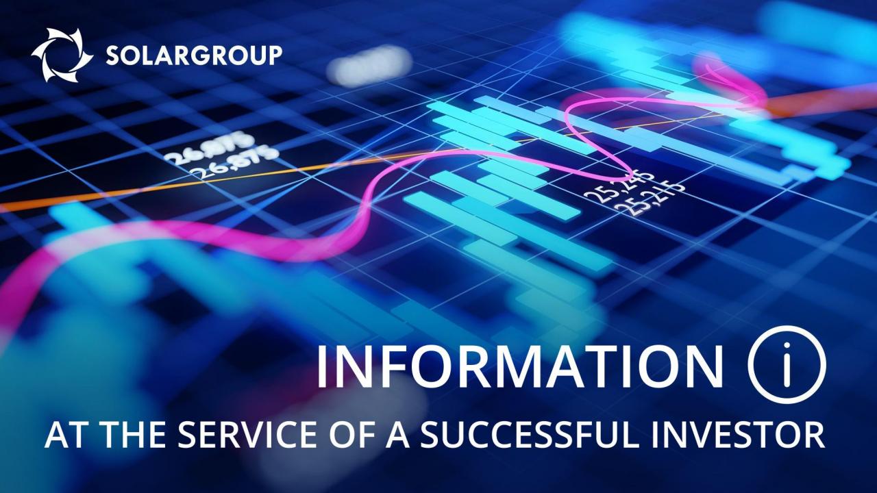 Information - at the service of a successful investor