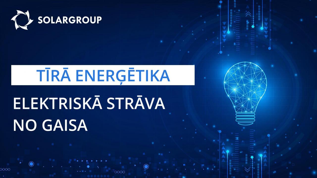 Tīrā enerģētika: elektriskā strāva no gaisa