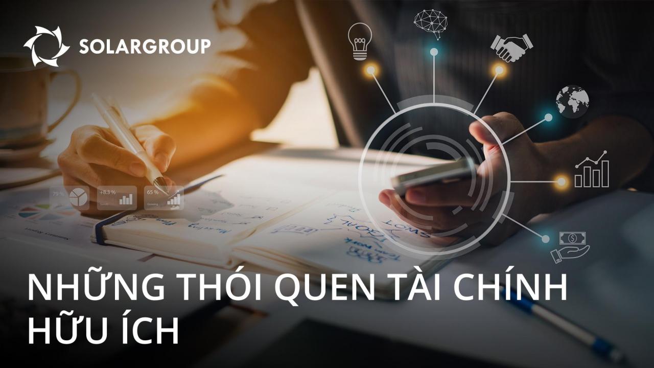 Những thói quen tài chính hữu ích